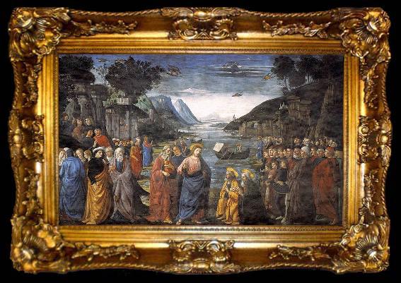 framed  Domenico Ghirlandaio Calling of the Apostles, ta009-2